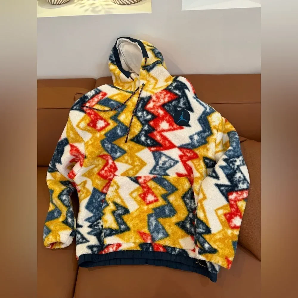 Nike Air Jordan Men’s XL Sweatshirt and L Sweatpants (SET) - Picture 3 of 9